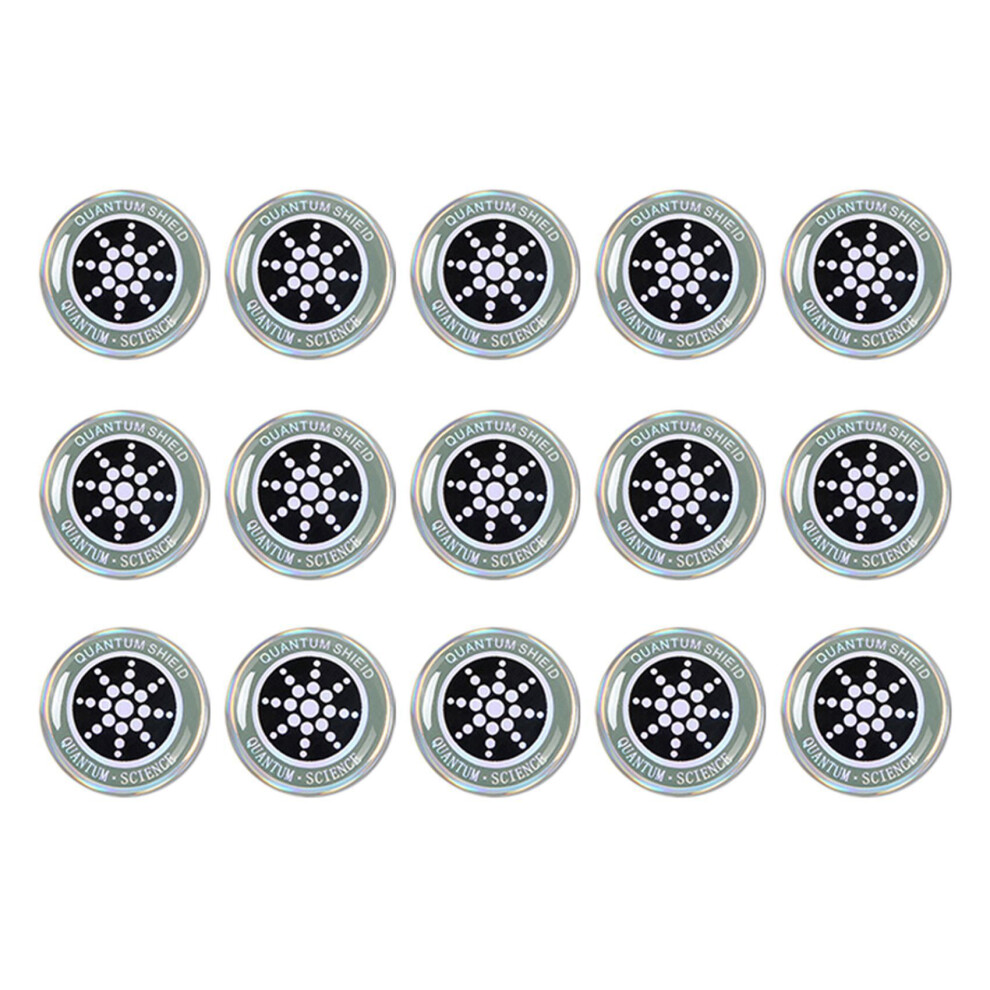 Jehiatek 15Pcs Emf Protection Sticker Anti Radiation Cell Phone For Laptop And All Electronic Devices