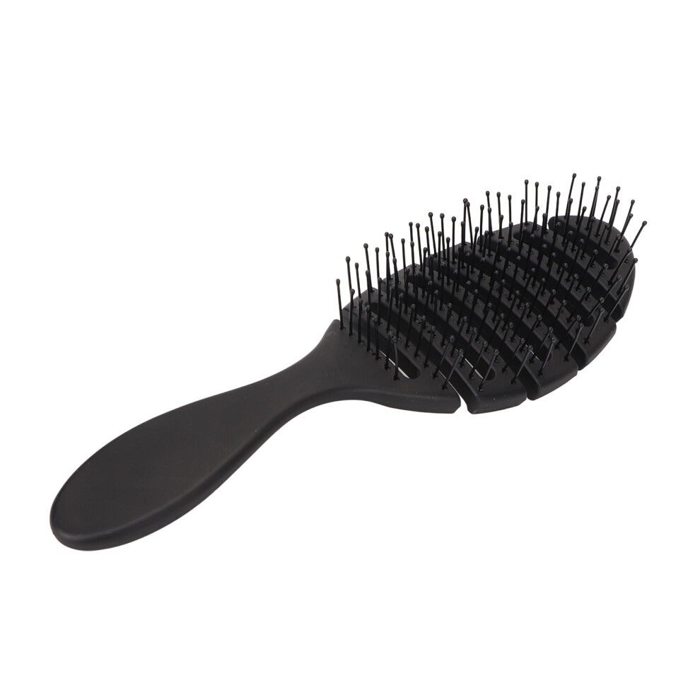 Black Men Beard Detangler Brush Elastic Original Detangling Hair Brush For Home And Salon