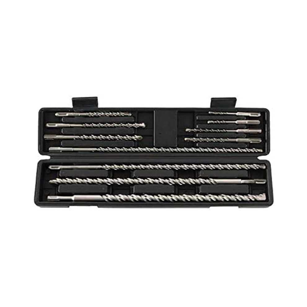 11Pcs Long Masonry Drill Bits Set For Rotary Hammer Drilling Concrete Brick Twist Sds Plus Shank 4851949468927