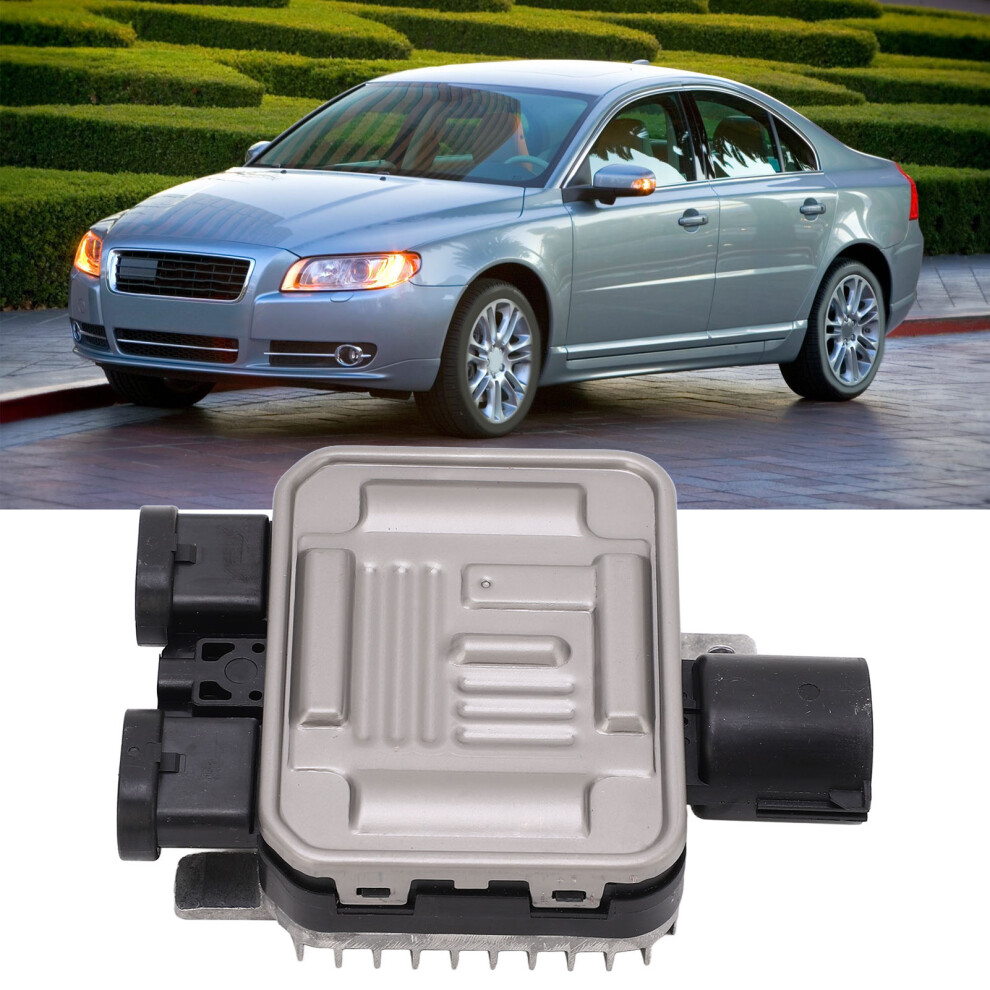 Radiator Cooling Fan Control Module 31305106 Metal Replacement For Ford Galaxy 2006ÂOn 9381317758695