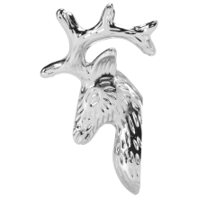 Stainless Steel Ice Buckets,Deer Head Handle,Insulated Bucket,Wine Buckets Champagne Bucket for Paties and Bar (S)