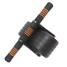 Automatisches Rückstell-Abdominal-Rad mit ergonomischem Griff, Orange, 1246g