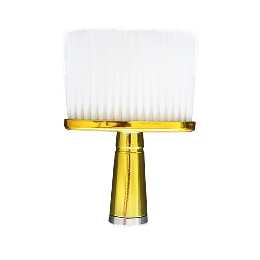 Jehiatek Barber Neck Duster Cleaning Face Hair Brush For Cutting Sweeping Brushes Cleaner Accessories Tool Gold