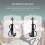 Beginner 4/4 Electric Violin Ebony Silent Introductory Set 3