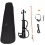 Beginner 4/4 Electric Violin Ebony Silent Introductory Set 1