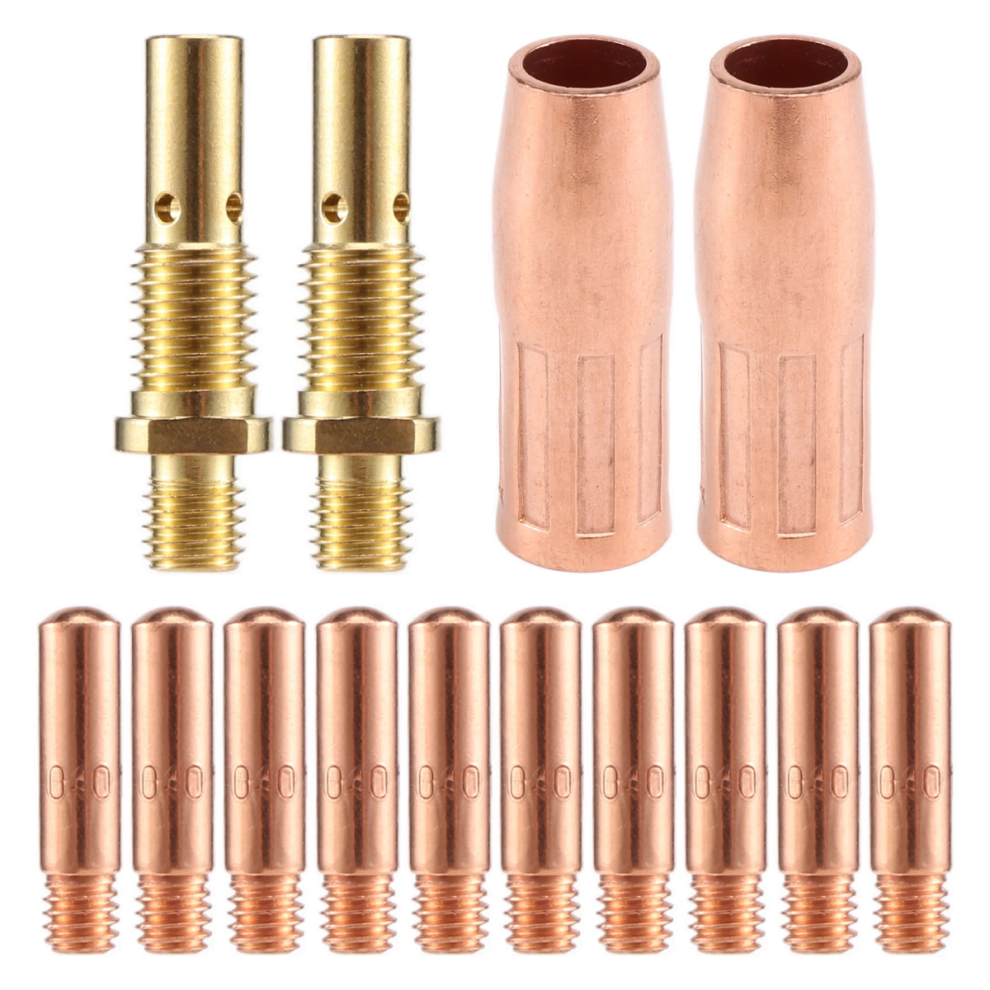 14Pcs Mig Welding Torch Accessories Kit For Mini /1 & Magnum 100L Mig Welder Nozzle Tip 4851949474843