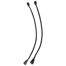 10PCS 4 Pin PWM Fan Extension Power Cable Connector Case Male to Female Extending Cables Compatible with Pin/3
