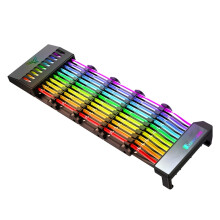 PSU Extension Cable RGB Trunking Cover Rainbow Bridge for 24Pin ATX MOD Symphony Line, 5V M/B SYNC