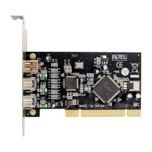 Placa de captura de vídeo PCI 1394A 1394B para FireWire 800 Adaptador IEEE 1394 Conversor HD