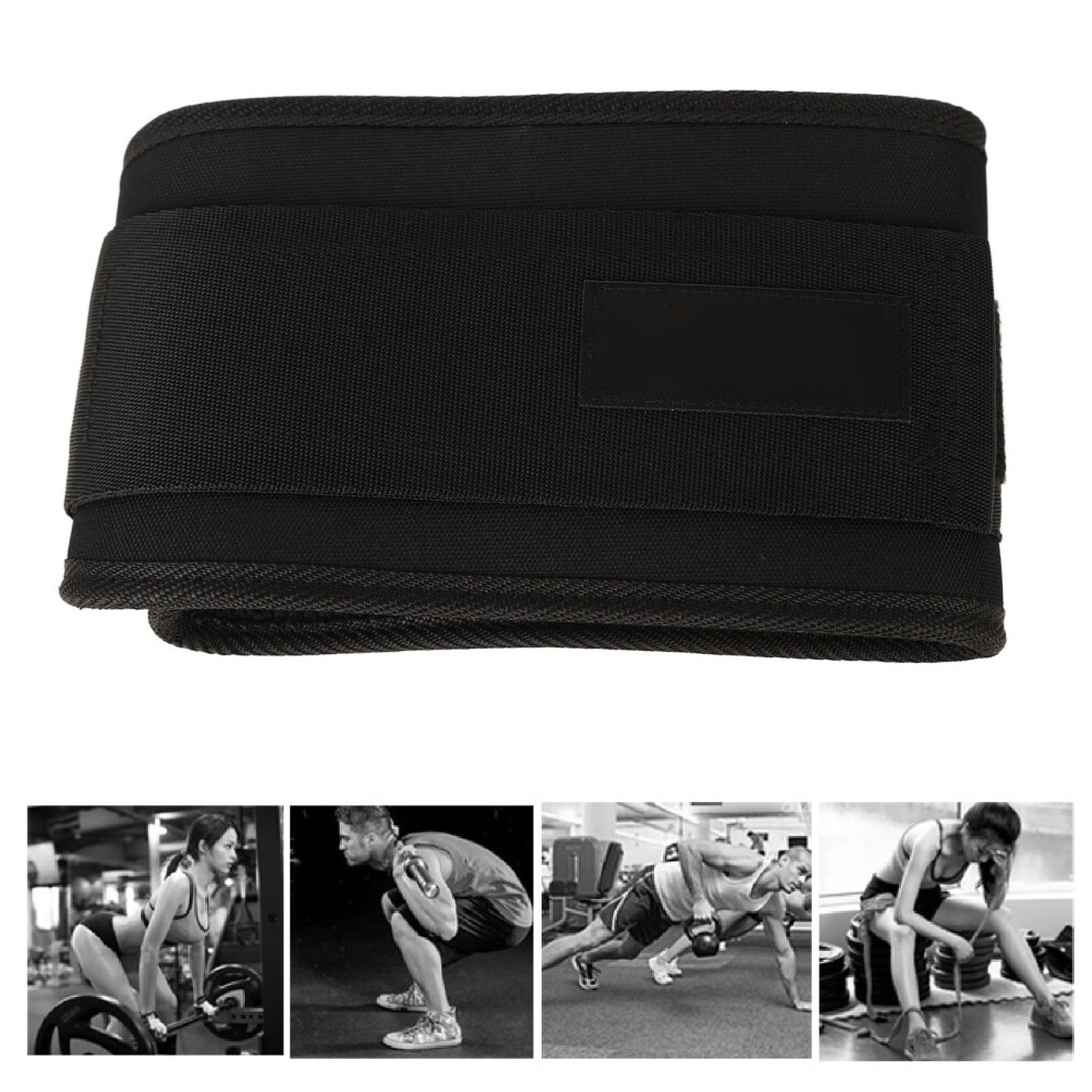 Fitness Lumbar Support Belt Adjustable Breathable Waist Protector Weightlifting Squatting Lower Back Brace for Men Women