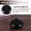 Ceramic Ashtray with Windproof Lid for Indoor Outdoor Use -Black 9