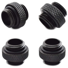 4-Pack G1/4 inch 5mm Male to Connector with Sealed O-Ring for PC Water Cooling Systems Extender Fitting