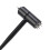 5Pcs Star Needle Dermal Hammer ABS Handle Lightweight Double Headed Needle Dermal Hammer Set 8