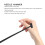 5Pcs Star Needle Dermal Hammer ABS Handle Lightweight Double Headed Needle Dermal Hammer Set 4