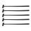 5Pcs Star Needle Dermal Hammer ABS Handle Lightweight Double Headed Needle Dermal Hammer Set 3