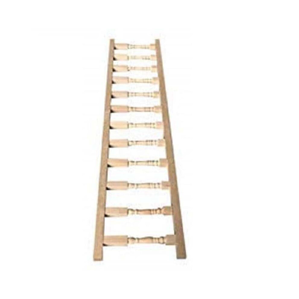 Photos - Doll Accessories Jehiatek 1:12 Dollhouse Miniature Furniture Fence Handrail House Mini Decoration Accessories