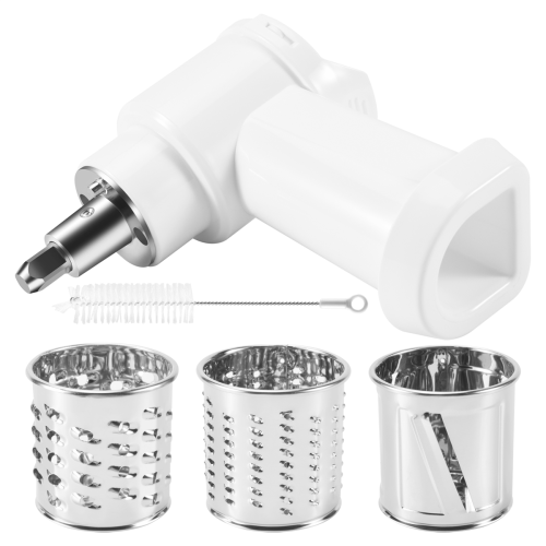 Cheese Slicer Shredder Attachment for Stand Mixer,Replace Accessories with 3 Blades 2