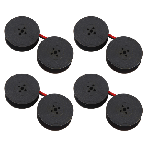 4 Pack Typewriter Ribbon Twin Spool Ink Replacement Part for Most Typewriter(Red,Black) 2