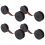4 Pack Typewriter Ribbon Twin Spool Ink Replacement Part for Most Typewriter(Red,Black) 4