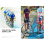 Pedais SPD para bicicleta com gaiola para os dedos, plataforma de ciclismo para exercícios internos de 9/16 polegadas 3