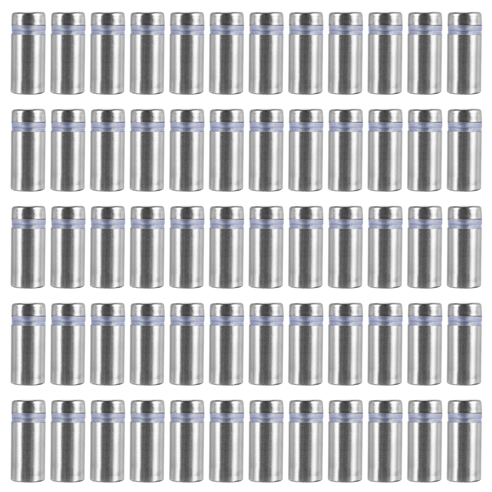 60Pcs Sign Standoff Screws Advertising Stainless Steel Wall Mounts Glass Acrylic Nail For Artwork 4851949490218