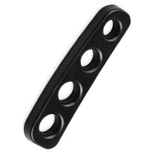 Schwarzer Silikon-Basketball-Wurfaid, Teenagergröße L (8,5–9,5 cm)