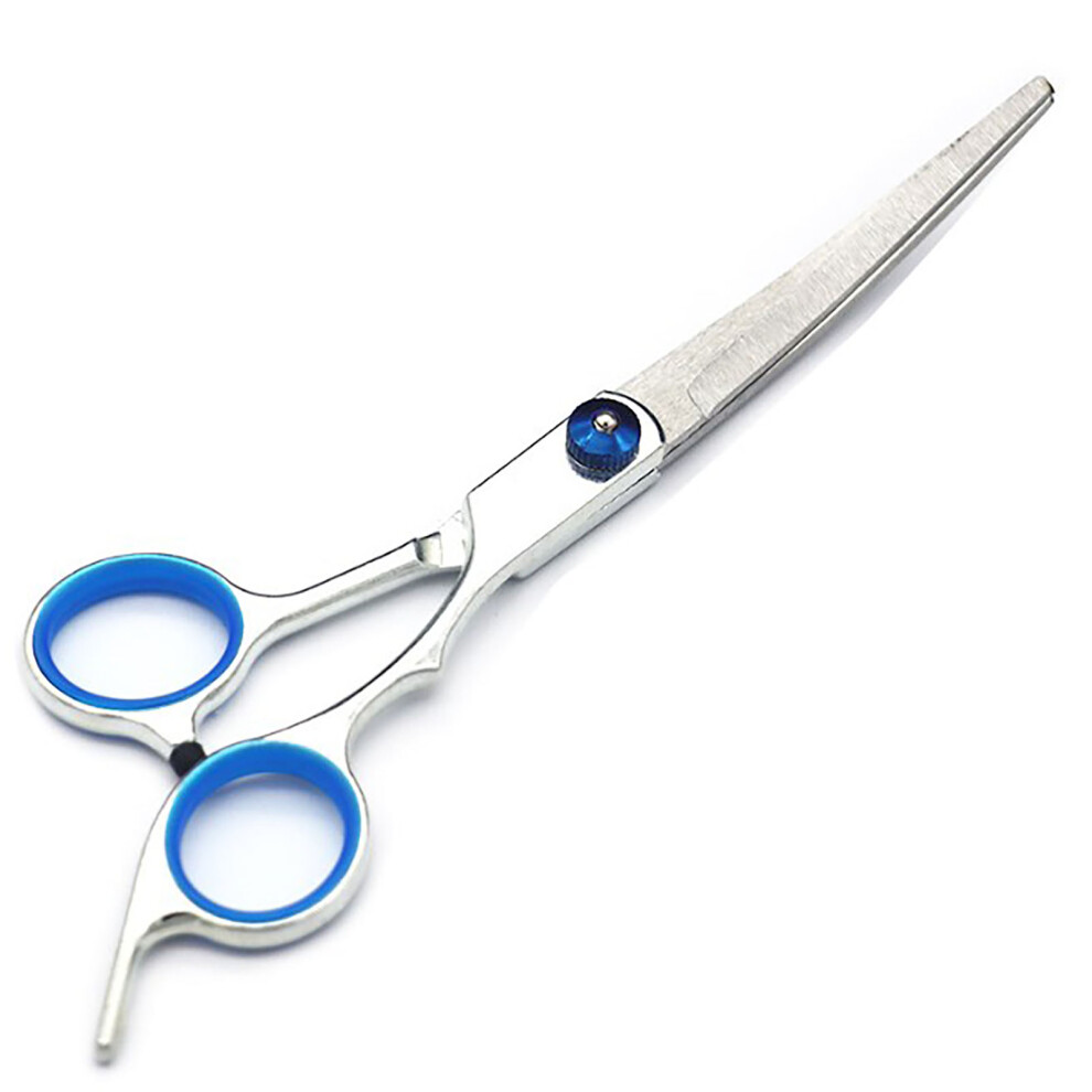 Dog Grooming Scissors Kit Stainless Steel Comfortable Adjustable Screw Professional 6 in 1 Grooming Scissors for Pet