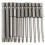 Conjunto de 11 brocas magnéticas T6-T40 Torx, 6 pontas, ferramentas de 3 polegadas de comprimento 7