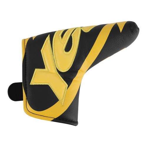 Capa para taco de golfe com fecho em couro PU, sim, acessórios com estampas 2
