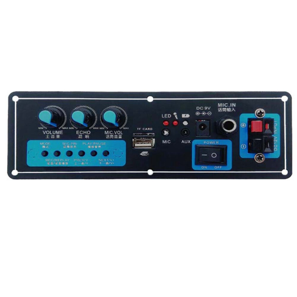7.4V Audio Motherboard 20W Power Amplifier Board With Bluetooth Recording Radio Decoder For Speaker 4851949495022