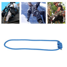 Kletterseil 1,2 m x 6 mm Blau, 12 KN Mehrzweckleine für den Außeneinsatz