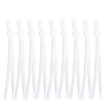 100 piezas de cordón elástico para coser con hebilla ajustable, cordón elástico para mascarillas, orejeras, suministros para hacer bricolaje B