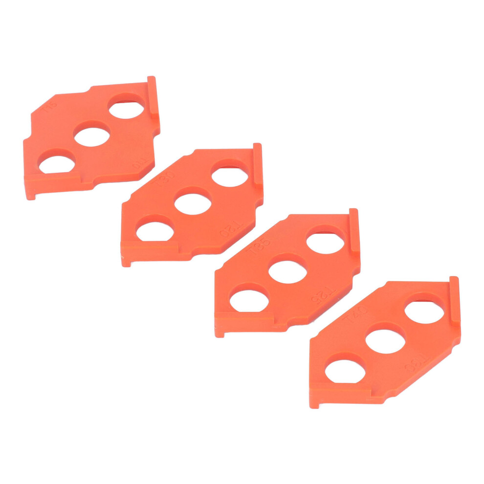 4Pcs Radius Jig Router Templates Set Rounded Corner Radius Routing Bit For Woodworking Edge Trimmer 5051317766467