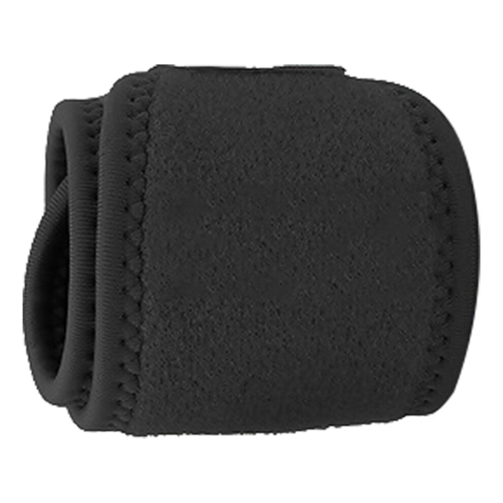Wrist Brace Breathable Liner Hook and Loop Durable Nylon Soft Comfortable Wrist Compression Strap for Sports Outdoor Black