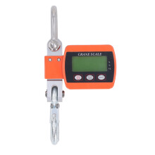 Orange Hanging Hook Scale LCD HD Digital Display High Accuracy Sensor Electronic Crane Scale 1102lb 500kg