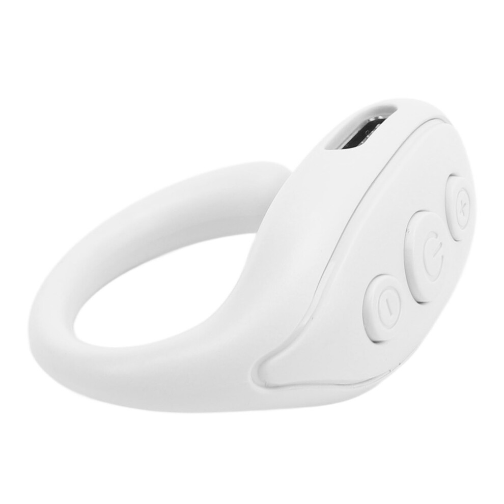 Remote Control Page Turner Mobile Phone Ring Remote Control Phone Novel Watch Tv Turn Page Click Like Selfie Device Jx 03 White 8061317768429