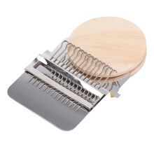 Darning Loom Weave Tool Small Weaving Loom Kit with 14 Hooks 1 Needle for Hand Knitting DIY Crafts