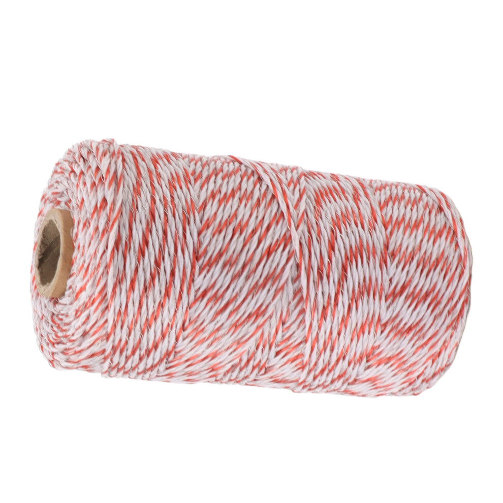 Electric Fence Polywire Rope Strong Conductivity Corrosion Resistance Stainless Steel Fence Wire For Farm Ranch 8731317769824