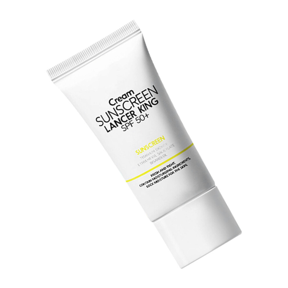 Cream Sunscreen Spf 50 Skin Uv Protection Moisturizing Sunscreen Lotion For Face 60G