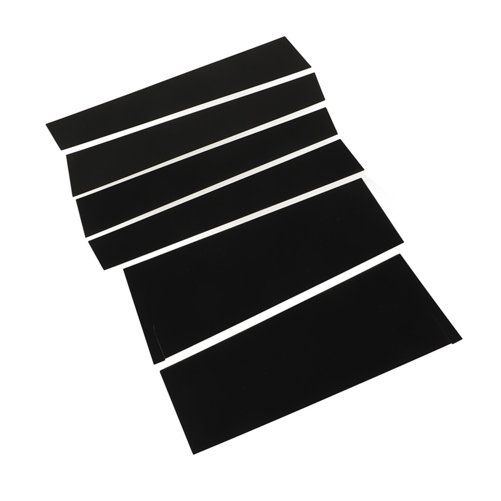 6 Pcs B Pillar Posts Door Trim Glossy Exterior Window Decal For Freed Gb5 Gb7 Gb8 Black 9311317770106