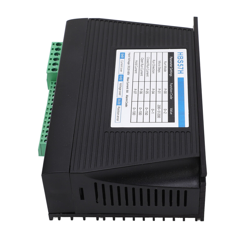 Stepper Motor Driver Closed Loop Router Machine Protective Cnc Dc20â80V Black Shell 8481317770749