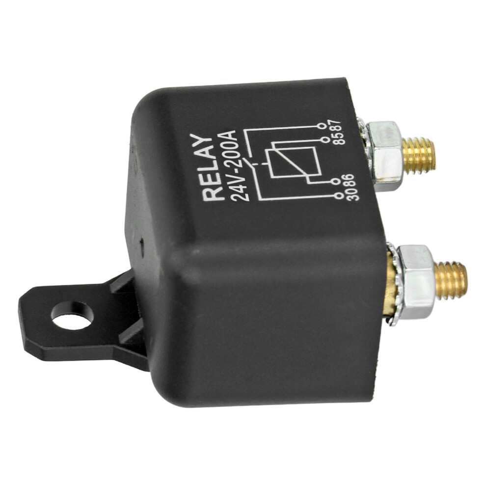 24V 200A Car Start Relay High Current Normally Open Brass Coil Vehicle Starter Relay 4 Pin 7901317771726