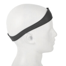 Hair Cutting Guide Curved Soft Silicone Neckline Trimming Template for DIY Home Haircuts Black