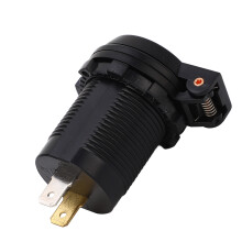12V USB Charger PD Type QC 3.0 IP66 Waterproof Fast Charging Intelligent Identification for Motorcycle Boat RV ATV