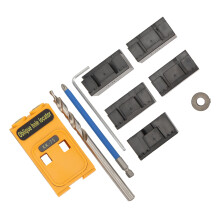Pocket Hole Bohrer Set 2-Loch ABS-Holzbearbeitungswerkzeug für DIY-Projekte