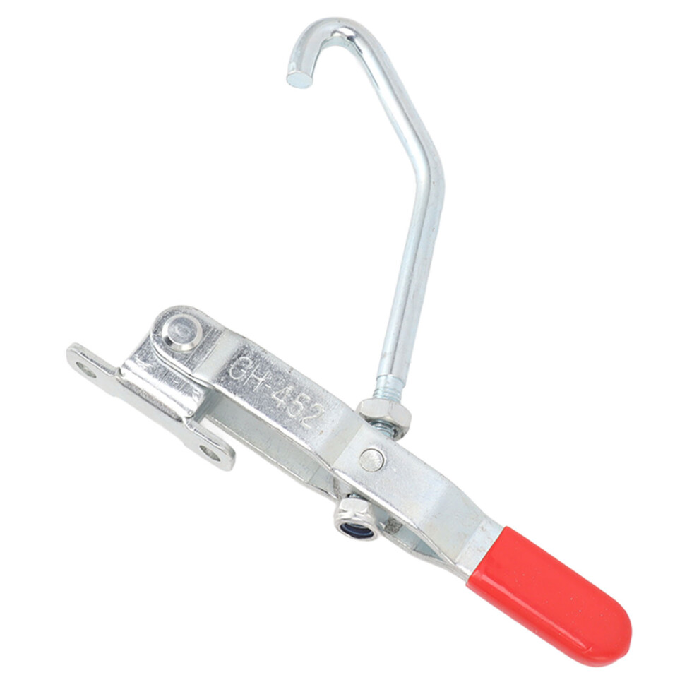 J Hook Toggle Clamp Gh 452 Adjustable Quick Release Pull Latch Heavy Duty Toggle Latch Clamp For Door Case Trunk Smoker Lid 6951317778257