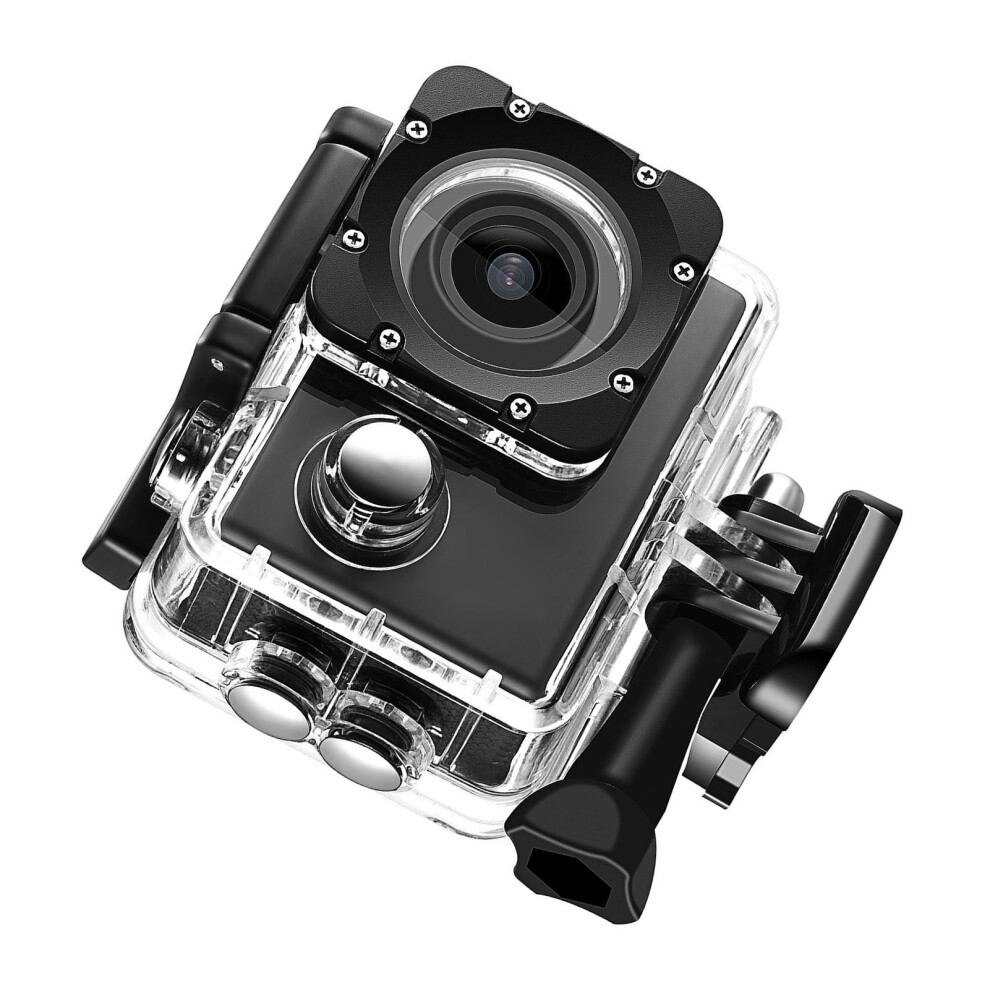 K1080hd 12Mp Underwater Waterproof Video Camera Outdoor Bike Diving Sports Action Camera Black 4671317780020