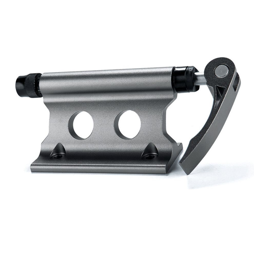 Bike Front Fork Mount Quick Release Aluminum Alloy Strong Bearing Car Roof Bike Block Fork Mount Titanium Free Size Dark 6931317781617