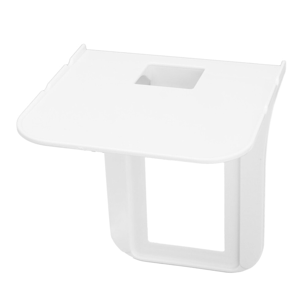 Wall Mounted Outlet Shelf Abs Hole Design Simple Power Charger Shelf Phone Charging Holder 5051317782962