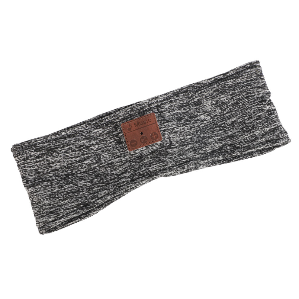 Breathable Sleep Headphone Wireless Sports Music Headband Headphone With Bluetooth 5.2 Heather Grey 5061317783913